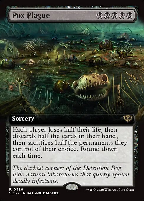 Pox Plague Extended (ingles) 328| Singles MTG en PiedraBruja