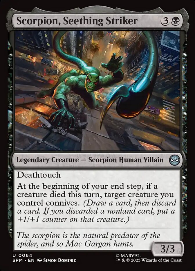 Scorpion, Seething Striker
