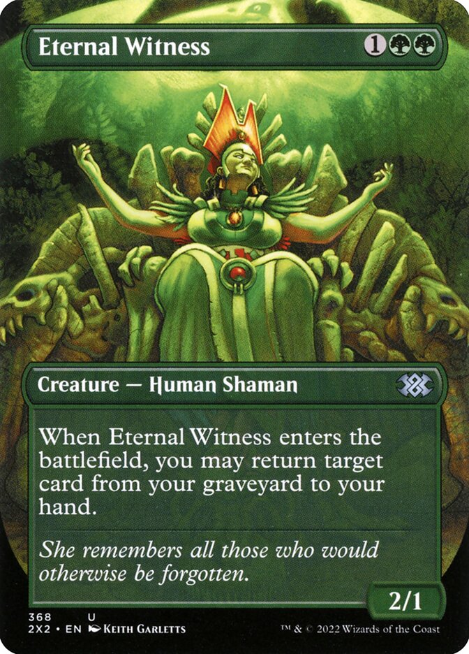 Eternal Witness Borderless Foil (ingles) 368