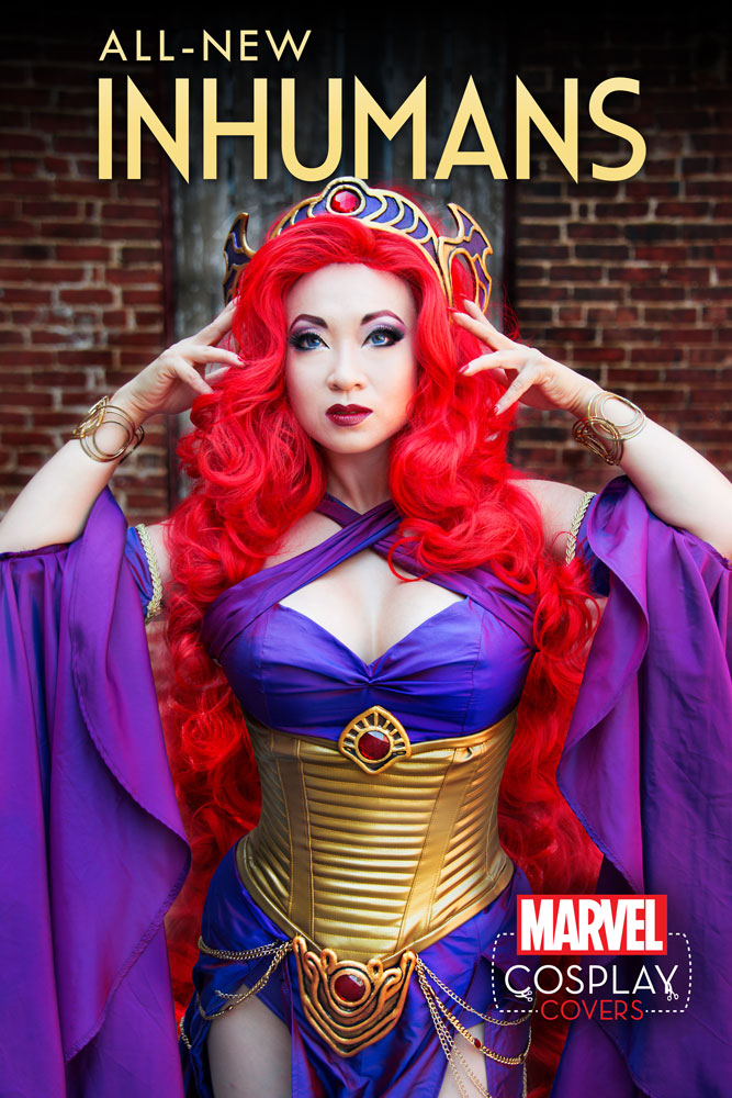 All New Inhumans Cosplay Covers