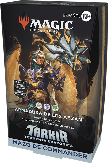 Tarkir Dragonstorm - Abzan Armor Commander Deck | Magic: The Gathering y accesorios TCG en PiedraBruja Chile