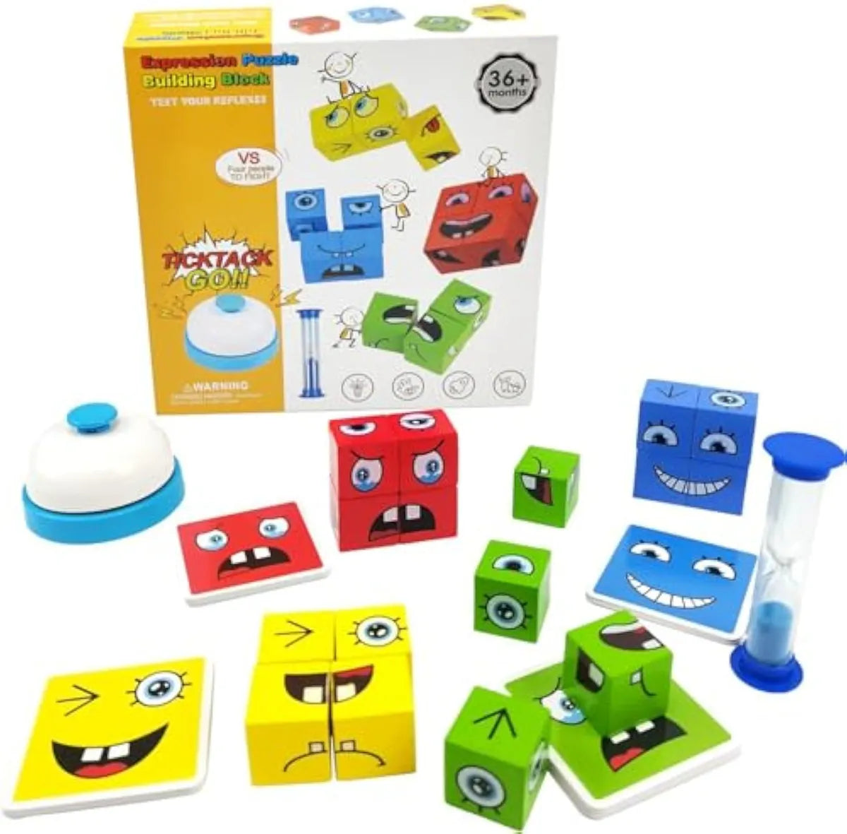 Puzzle de Caras - Expresiones Faciales
