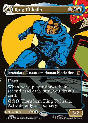 King T'Challa // Black Panther, Hope Enduring Regular Foil (ingles) 399 | Singles MTG en PiedraBruja