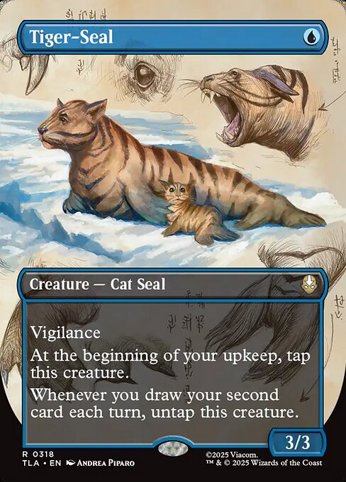 Tiger-Seal Borderless Foil (ingles) 318