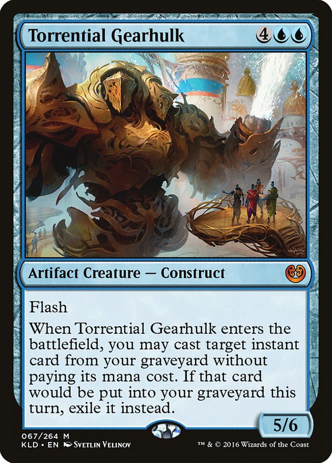 Torrential Gearhulk Regular Foil (ingles) 67