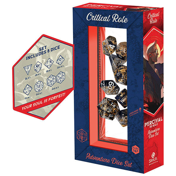 Vox Machina: Percival de Rolo - Adventure Dice
