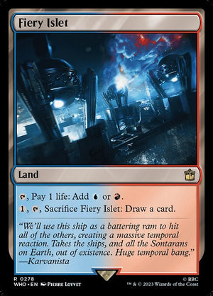 Fiery Islet Regular (ingles) 278 | Singles MTG en PiedraBruja