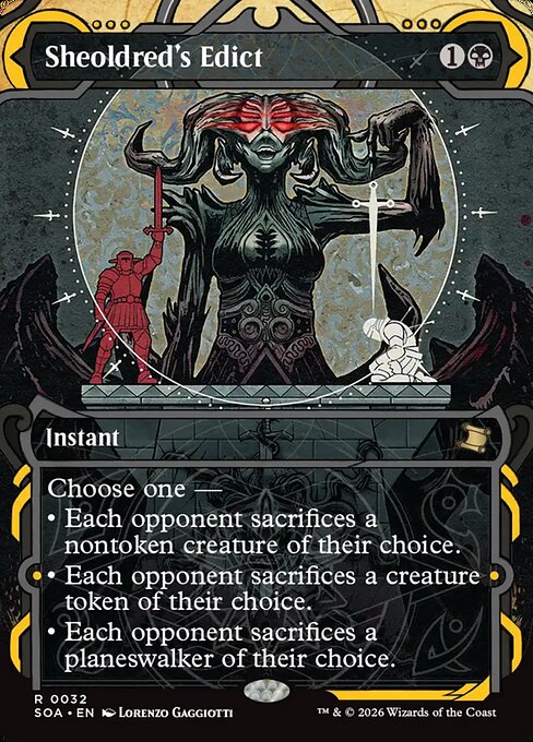 Sheoldred's Edict Regular (ingles) 32 | Singles MTG en PiedraBruja