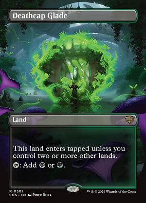 Deathcap Glade Borderless (ingles) 301| Singles MTG en PiedraBruja