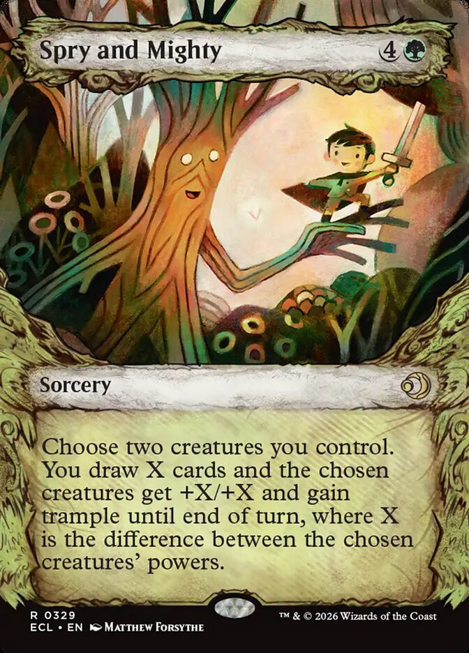 Spry and Mighty Borderless Foil (ingles) 329