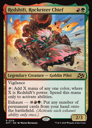 Redshift, Rocketeer Chief Regular Foil (ingles) 218 | Singles y cartas sueltas de Magic: The Gathering en PiedraBruja Chile