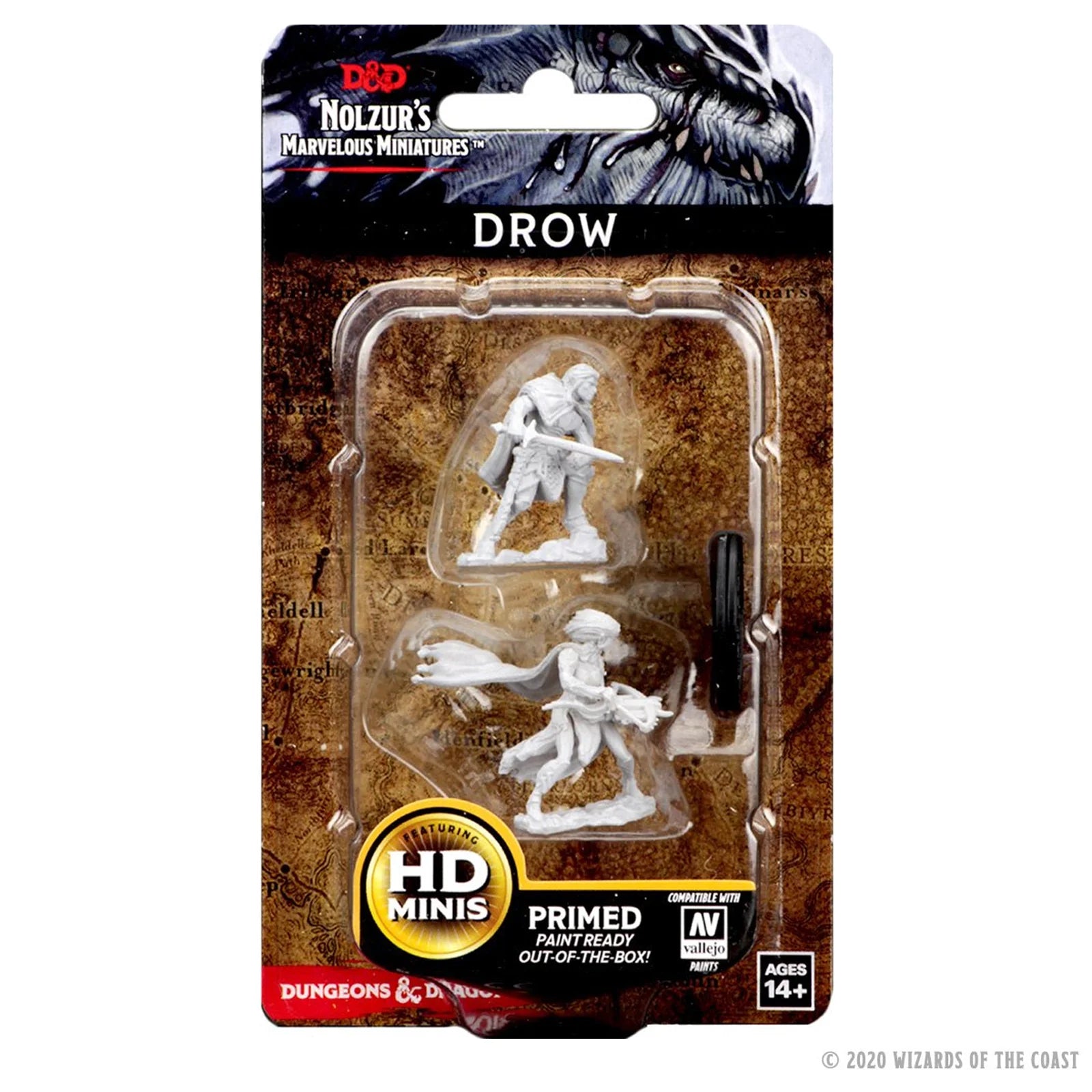 Nolzur’s Marvelous Miniatures: Unpainted Minis Wave 4 - Drow