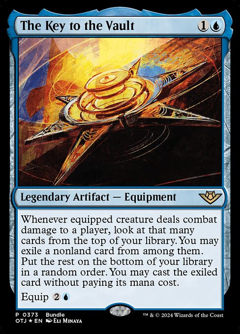 The Key to the Vault Regular Foil (ingles) 373 | Singles MTG en PiedraBruja
