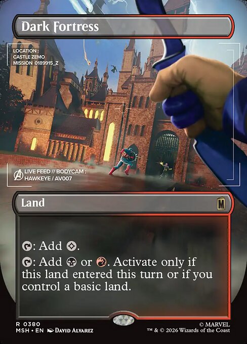 Dark Fortress Regular Foil (ingles) 380 | Singles MTG en PiedraBruja
