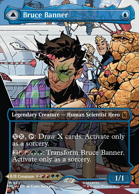 Bruce Banner // The Incredible Hulk Regular (ingles) 331 | Singles MTG en PiedraBruja