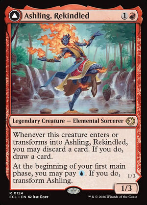 Ashling, Rekindled // Ashling, Rimebound Regular Foil (ingles) 124