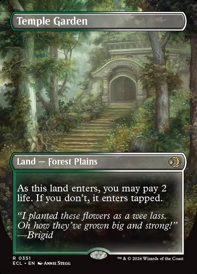 Temple Garden // Temple Garden Borderless (ingles) 351