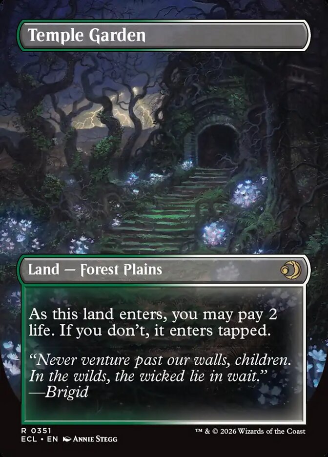 Temple Garden // Temple Garden Borderless (ingles) 351