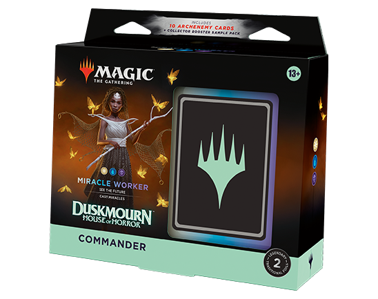 Duskmourn: House of Horrors - Miracle Worker Commander | Magic: The Gathering y accesorios TCG en PiedraBruja Chile