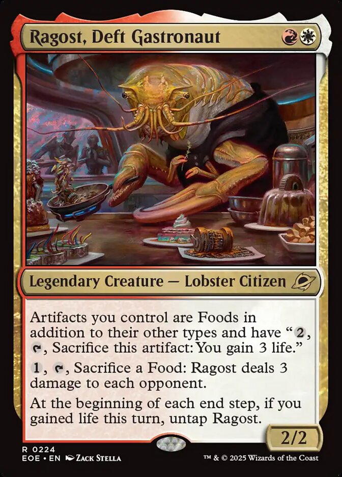 Ragost, Deft Gastronaut Regular Foil (ingles) 224