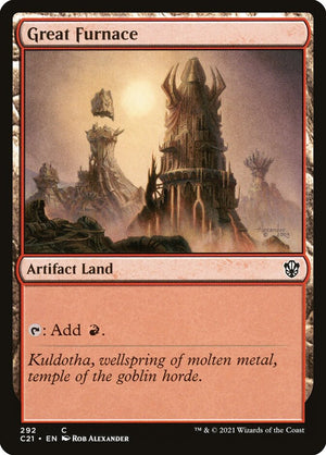 Great Furnace Regular (ingles) 292 | Singles y cartas sueltas de Magic: The Gathering en PiedraBruja Chile