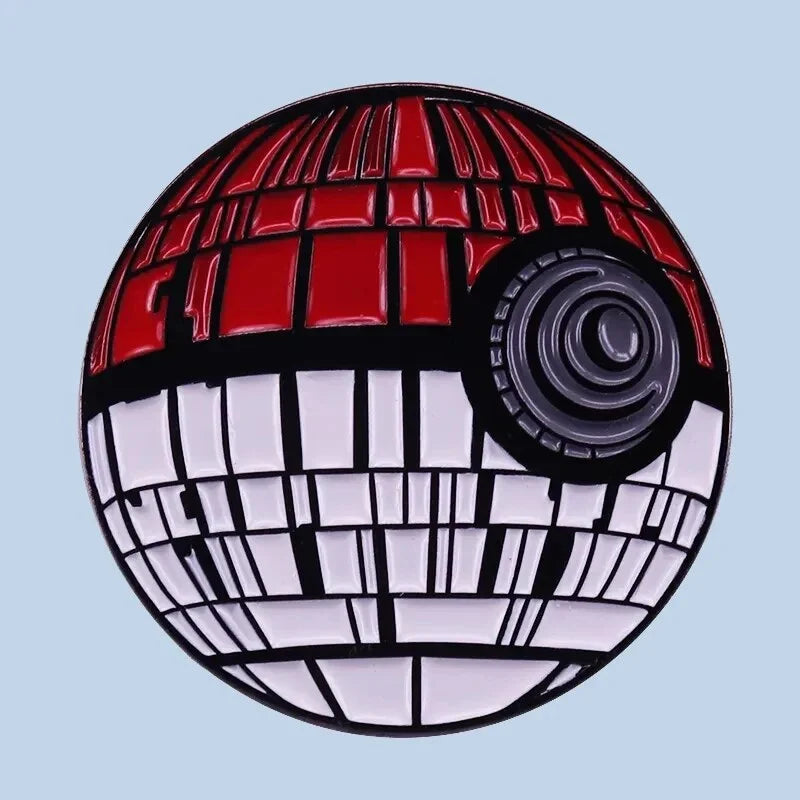 Pin Esmaltado Pokeball Death Star