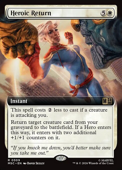 Heroic Return Regular (ingles) 309 | Singles MTG en PiedraBruja