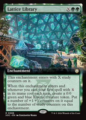 Lattice Library Extended (ingles) 88| Singles MTG en PiedraBruja