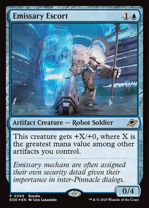 Emissary Escort Regular Foil (ingles) 399 | Singles MTG en PiedraBruja