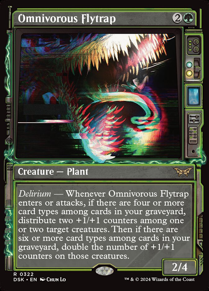 Omnivorous Flytrap Showcase Foil 322 (Ingles)