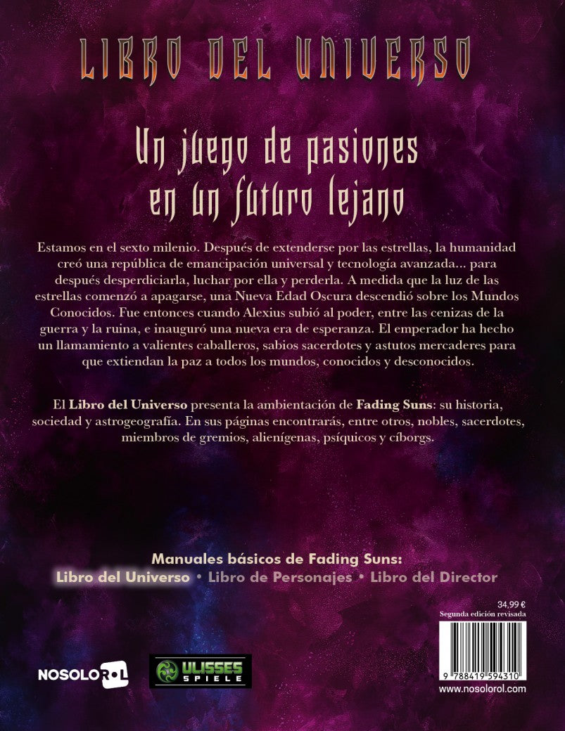 Fading Suns: El Universo
