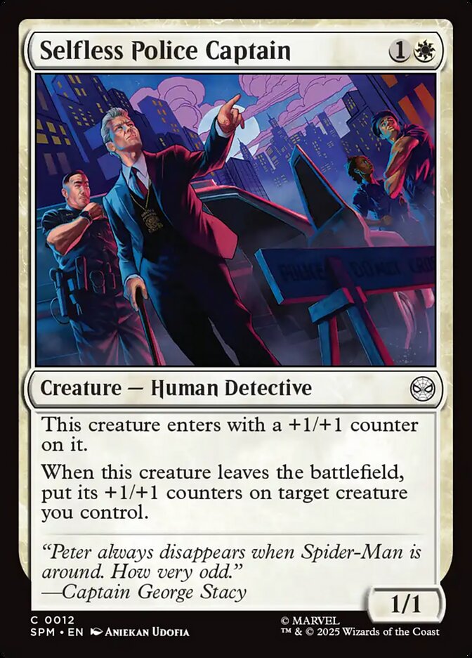 Selfless Police Captain
