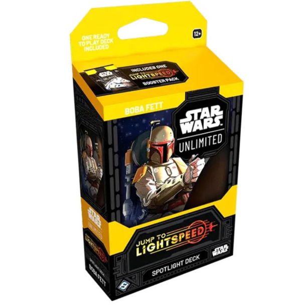 Star Wars Unlimited - Jump to Lightspeed Spotlight Deck Boba Fett | Juegos de cartas coleccionables y TCG en PiedraBruja Chile