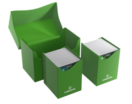 Portamazo Double Deck Holder 200+ XL - Green | Accesorios Gamegenic para TCG en PiedraBruja Chile