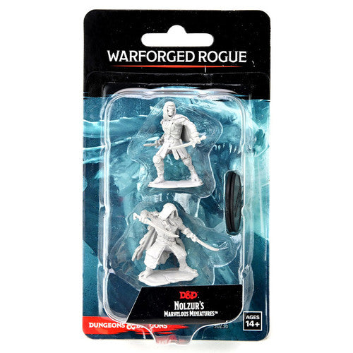 Nolzur’s Marvelous Miniatures: Unpainted Minis Wave 14 - Warforged Rogue