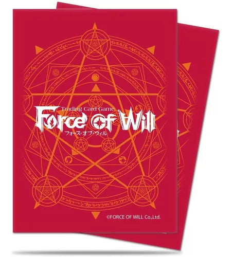 Protectores Force of Will Red Back (x65)
