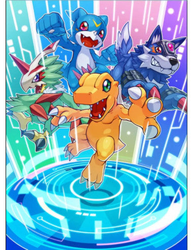 Signs of Digivolution - Digimon TCG 2025 Official Sleeves