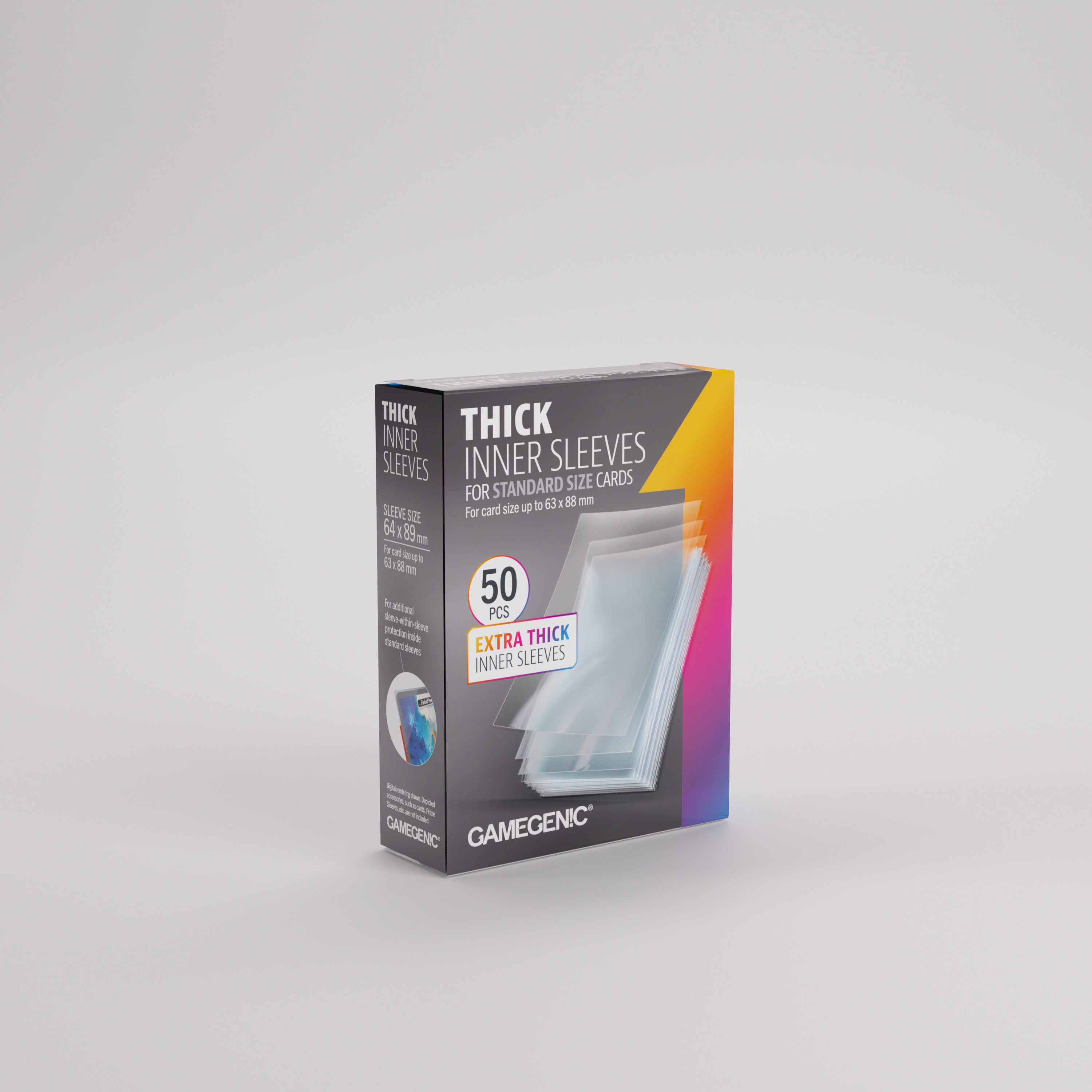 Protectores - Inner Sleeves Gruesos (64 x 89 mm)