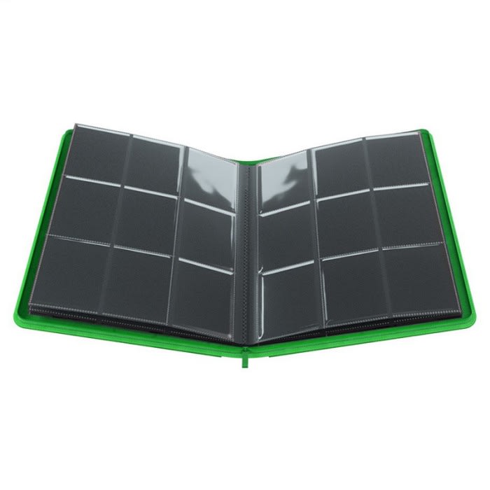 Carpeta Zip-Up Album 18-Pocket - Green