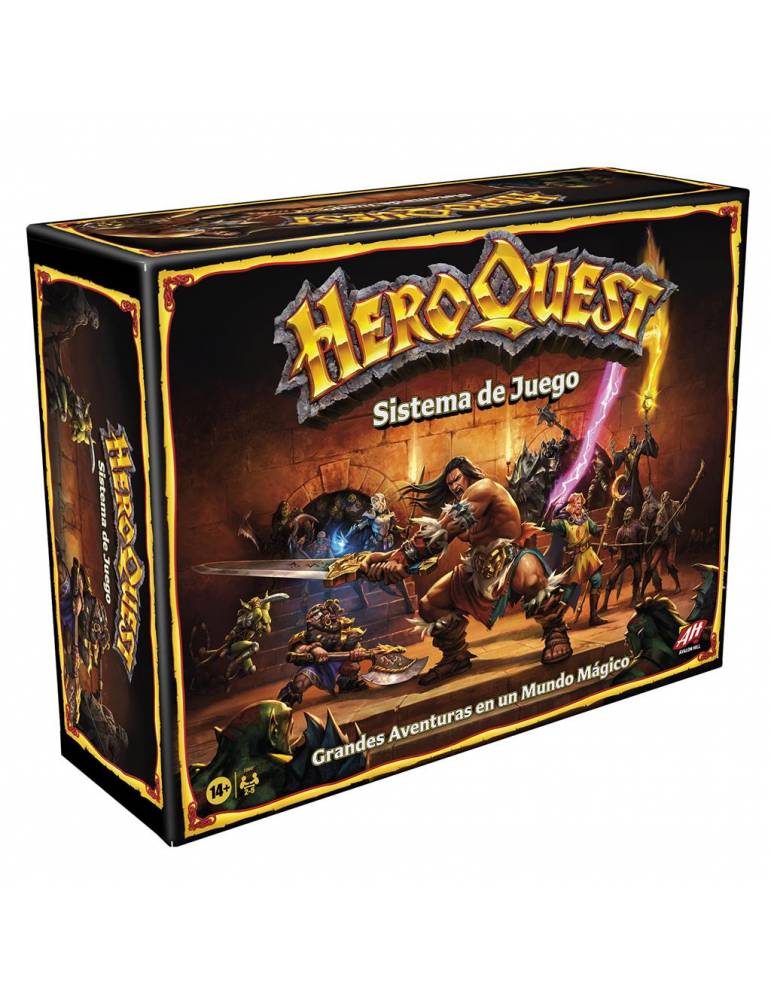 HeroQuest juego de rol táctico clásico de mazmorras