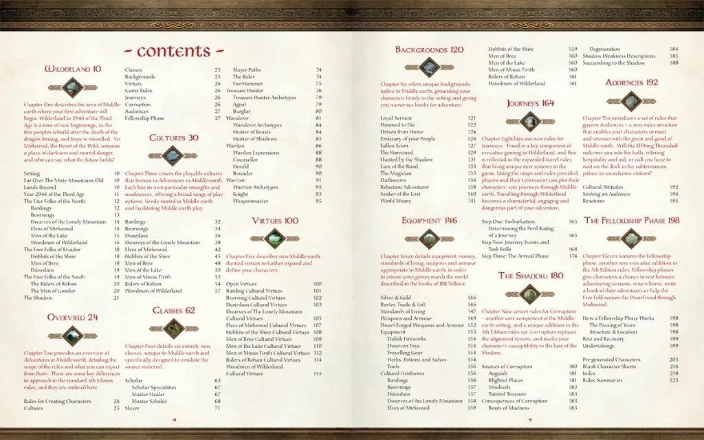 The Lord of the Rings RPG 5e - Core Rulebook