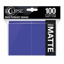 Protectores Eclipse Royal Purple Matte (x100) | Accesorios Ultra PRO para TCG en PiedraBruja Chile