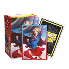 Art Superman Series 'Supergirl' (x100) | Fundas y accesorios Dragon Shield para cartas TCG en PiedraBruja Chile