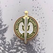 Pin Esmaltado Escudo Rohan | Coleccionables, figuras y artículos geek en PiedraBruja Chile