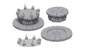 WizKids Deep Cuts Unpainted Miniatures Magic Dais