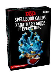 Spellbook Cards 5e - Xanathar's Guide to Everything Deck