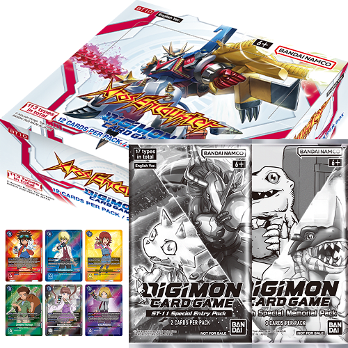 BT10 Xros Encounter - Booster Display | Digimon Card Game y productos relacionados en PiedraBruja Chile