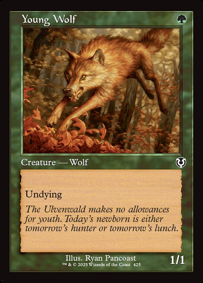 Young Wolf Regular Foil (ingles) 425