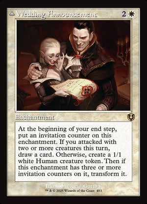 Wedding Announcement // Wedding Festivity Regular (ingles) 453 | Singles y cartas sueltas de Magic: The Gathering en PiedraBruja Chile