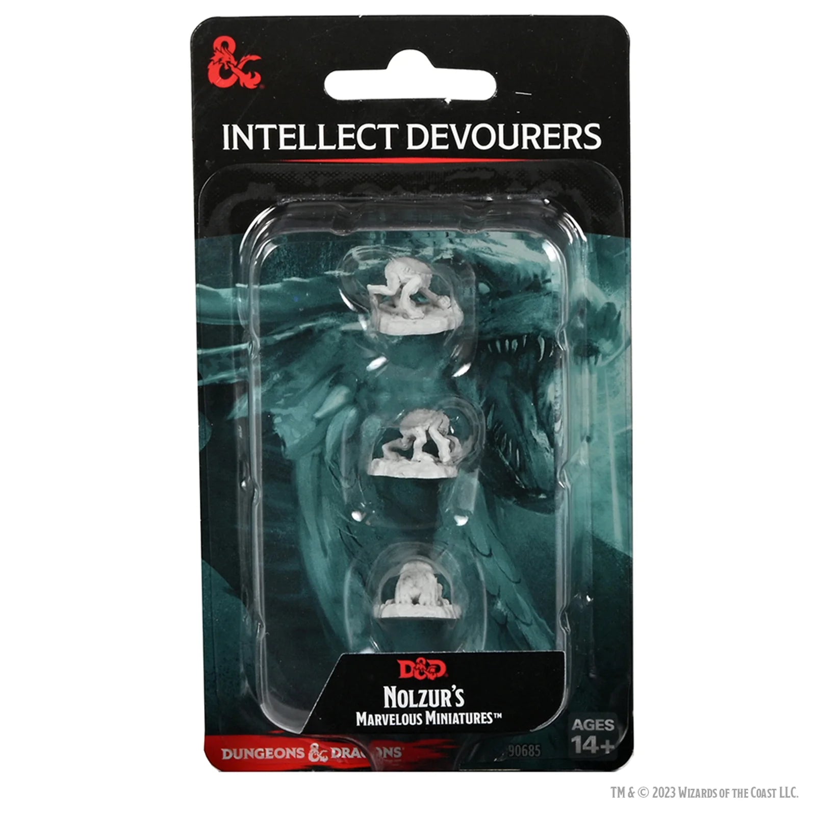 Nolzur’s Marvelous Miniatures: Unpainted Minis Wave 22 - Intellect Devourers